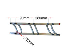 Φόρτωση εικόνας στο εργαλείο προβολής Συλλογής, Μπάρα Στάθμευσης Ποδηλάτων 3 θέσεων PARK-BBR3