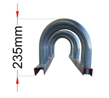 Φόρτωση εικόνας στο εργαλείο προβολής Συλλογής, Μπάρα Στάθμευσης Ποδηλάτων 3 θέσεων PARK-BBR3