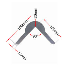 Φόρτωση εικόνας στο εργαλείο προβολής Συλλογής, Γωνιά στρογγυλεμένης ακμής από λάστιχο PARK-DH-128
