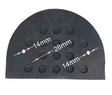 Φόρτωση εικόνας στο εργαλείο προβολής Συλλογής, Σαμαράκι ακραίο κομμάτι μαύρο PARK-DH-215-EB