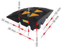 Φόρτωση εικόνας στο εργαλείο προβολής Συλλογής, Ελαστική Χρωματιστή Ράμπα 10 cm Ακριανό Κομμάτι PARK-DH-UP-1E