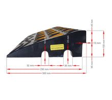 Φόρτωση εικόνας στο εργαλείο προβολής Συλλογής, Ράμπα Χρωματιστή 10 cm PARK-DH-UP-1M