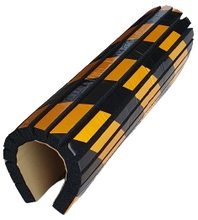 Φόρτωση εικόνας στο εργαλείο προβολής Συλλογής, Αυτοκόλλητο Αφρώδες Προστατευτικό με Εγκοπές, με Κίτρινες και Μαύρες Ανακλαστικές Λωρίδες PARK-FSWP5025BY