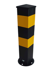 Φόρτωση εικόνας στο εργαλείο προβολής Συλλογής, Μεταλλικό Κολωνάκι Σταθερό με Πυραμιδικό Τελείωμα στο Πάνω Μέρος PARK-SBF-100P