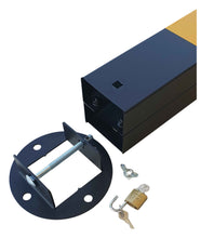 Φόρτωση εικόνας στο εργαλείο προβολής Συλλογής, Μεταλλικό Κολωνάκι με Λουκέτο και Διακοσμητική Μπάλα PARK-SBM-100S