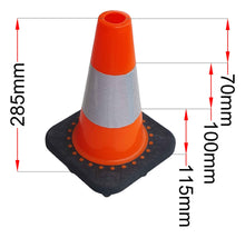 Φόρτωση εικόνας στο εργαλείο προβολής Συλλογής, Ελαστικός κώνος σήμανσης 30cm PARK-DH-TC-30