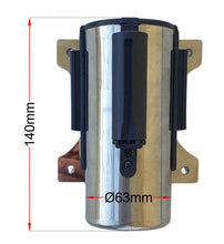 Φόρτωση εικόνας στο εργαλείο προβολής Συλλογής, Στήριγμα τοίχου οριοθέτησης με ιμάντα και αντίκρυσμα