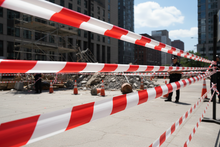 Φόρτωση εικόνας στο εργαλείο προβολής Συλλογής, Ταινία σήμανσης κινδύνου με λευκό και κόκκινο χρώμα PARK-ROLL-200x5