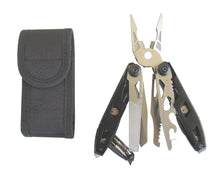 Φόρτωση εικόνας στο εργαλείο προβολής Συλλογής, Πολυεργαλείο Καθημερινής Χρήσης. Περιέχει πένσα, αιχμηρό μαχαίρι, πριόνι, κόφτη σύρματος, απογυμνωτή καλωδίων, ανοιχτήρι κονσερβών, ανοιχτήρι μπουκαλιών, γερμανικά κλειδιά, λίμα, χάρακα, μαγνητικό προσαρμογέα κατσαβιδιών με 2 κατσαβίδια διπλής όψης, εργαλείο θραύσης τζαμιών, κόφτη ζώνης αυτοκινήτου, σύστημα ασφάλισης εργαλείων και θήκη ζώνης.