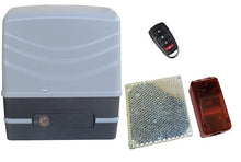 Φόρτωση εικόνας στο εργαλείο προβολής Συλλογής, Μηχανισμός συρόμενης πόρτας NORTON FCM 400 με 1 τηλεχειριστήριο και φωτοκύτταρα ασύρματα