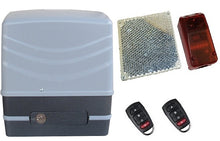 Φόρτωση εικόνας στο εργαλείο προβολής Συλλογής, Μηχανισμός συρόμενης πόρτας NORTON FCM 400 με 2 τηλεχειριστήρια και φωτοκύτταρα ασύρματα