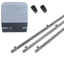 Φόρτωση εικόνας στο εργαλείο προβολής Συλλογής, Μηχανισμός συρόμενης πόρτας NORTON FCM 400 με 2 τηλεχειριστήρια και 3m μεταλλική κρεμαγιέρα