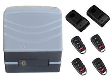 Φόρτωση εικόνας στο εργαλείο προβολής Συλλογής, Μηχανισμός συρόμενης πόρτας NORTON FCM 400 με 4 τηλεχειριστήρια και φωτοκύτταρα ενσύρματα