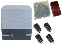 Φόρτωση εικόνας στο εργαλείο προβολής Συλλογής, Μηχανισμός συρόμενης πόρτας NORTON FCM 400 με 4 τηλεχειριστήρια και φωτοκύτταρα ασύρματα