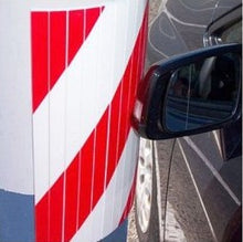 Φόρτωση εικόνας στο εργαλείο προβολής Συλλογής, Αυτοκόλλητο Αφρώδες Προστατευτικό με Εγκοπές, με Κόκκινες και Λευκές Ανακλαστικές Λωρίδες PARK-FSWP5025RW