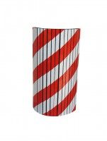 Φόρτωση εικόνας στο εργαλείο προβολής Συλλογής, Κατακόρυφη τοποθέτηση αυτοκόλλητου αφρώδους προστατευτικού με εγκοπές και ανακλαστικές λωρίδες PARK-FSWP5025RW