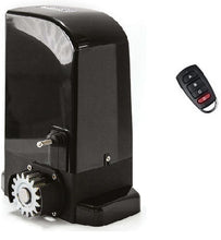 Φόρτωση εικόνας στο εργαλείο προβολής Συλλογής, Σετ μηχανισμού συρόμενης γκαραζόπορτας με μοτέρ BRAVO 500, για έως 500 κιλά αυλόπορτα, ενσωματωμένο πινακοδέκτη S5060T και 1 τηλεχειριστήριο PSD-36T