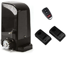 Φόρτωση εικόνας στο εργαλείο προβολής Συλλογής, Σετ μοτέρ συρόμενης πόρτας BRAVO 500 με ενσωματωμένο πινακοδέκτη, 1 τηλεχειριστήριο και φωτοκύτταρα ενσύρματα