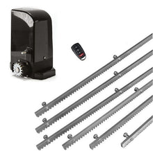 Φόρτωση εικόνας στο εργαλείο προβολής Συλλογής, Σετ μοτέρ συρόμενης πόρτας BRAVO 500 με ενσωματωμένο πινακοδέκτη, 1 τηλεχειριστήριο και 6m μεταλλική κρεμαγιέρα