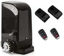 Φόρτωση εικόνας στο εργαλείο προβολής Συλλογής, Σετ μοτέρ συρόμενης πόρτας BRAVO 500 με ενσωματωμένο πινακοδέκτη, 2 τηλεχειριστήρια και φωτοκύτταρα ενσύρματα
