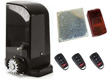 Φόρτωση εικόνας στο εργαλείο προβολής Συλλογής, Σετ μοτέρ συρόμενης πόρτας BRAVO 500 με ενσωματωμένο πινακοδέκτη, 3 τηλεχειριστήρια και φωτοκύτταρα με ανακλαστήρα