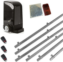 Φόρτωση εικόνας στο εργαλείο προβολής Συλλογής, Σετ μοτέρ συρόμενης πόρτας BRAVO 500 με ενσωματωμένο πινακοδέκτη, 3 τηλεχειριστήρια, 6m μεταλλική κρεμαγιέρα και φωτοκύτταρα με ανακλαστήρα