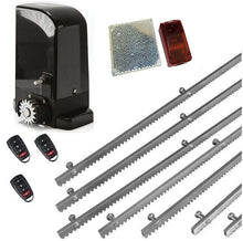 Φόρτωση εικόνας στο εργαλείο προβολής Συλλογής, Σετ μοτέρ συρόμενης πόρτας BRAVO 500 με ενσωματωμένο πινακοδέκτη, 3 τηλεχειριστήρια, 7m μεταλλική κρεμαγιέρα και φωτοκύτταρα με ανακλαστήρα