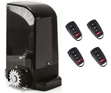 Φόρτωση εικόνας στο εργαλείο προβολής Συλλογής, Σετ μοτέρ συρόμενης πόρτας BRAVO 500 με ενσωματωμένο πινακοδέκτη και 4 τηλεχειριστήρια