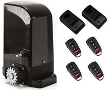 Φόρτωση εικόνας στο εργαλείο προβολής Συλλογής, Σετ μοτέρ συρόμενης πόρτας BRAVO 500 με ενσωματωμένο πινακοδέκτη, 4 τηλεχειριστήρια και φωτοκύτταρα ενσύρματα