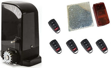 Φόρτωση εικόνας στο εργαλείο προβολής Συλλογής, Σετ μοτέρ συρόμενης πόρτας BRAVO 500 με ενσωματωμένο πινακοδέκτη, 5 τηλεχειριστήρια και φωτοκύτταρα με ανακλαστήρα