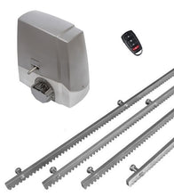 Φόρτωση εικόνας στο εργαλείο προβολής Συλλογής, Σετ μηχανισμού συρόμενης πόρτας MEKO-8 με ενσωματωμένο πινακοδέκτη, 1 τηλεχειριστήριο και 4m μεταλλική κρεμαγιέρα