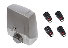 Φόρτωση εικόνας στο εργαλείο προβολής Συλλογής, Σετ μηχανισμού συρόμενης πόρτας MEKO-8 με ενσωματωμένο πινακοδέκτη και 4 τηλεχειριστήρια