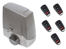 Φόρτωση εικόνας στο εργαλείο προβολής Συλλογής, Σετ μηχανισμού συρόμενης πόρτας MEKO-8 με ενσωματωμένο πινακοδέκτη και 5 τηλεχειριστήρια