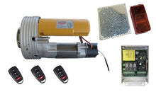 Φόρτωση εικόνας στο εργαλείο προβολής Συλλογής, Κεντρικό μοτέρ ρολού Norton Roll 60 K160 με πίνακα, 3 τηλεχειριστήρια και φωτοκύτταρα με ανακλαστήρα