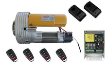 Φόρτωση εικόνας στο εργαλείο προβολής Συλλογής, Κεντρικό μοτέρ ρολού Norton Roll 60 K160 με πίνακα, 4 τηλεχειριστήρια και φωτοκύτταρα ενσύρματα