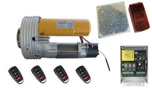 Φόρτωση εικόνας στο εργαλείο προβολής Συλλογής, Κεντρικό μοτέρ ρολού Norton Roll 60 K160 με πίνακα, 4 τηλεχειριστήρια και φωτοκύτταρα με ανακλαστήρα