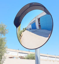 Φόρτωση εικόνας στο εργαλείο προβολής Συλλογής, Καθρέπτης ασφαλείας 60 cm, μαύρος, απλός PARK-EC-60-BLACK_Εφαρμογή