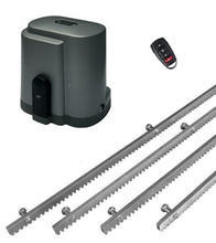 Φόρτωση εικόνας στο εργαλείο προβολής Συλλογής, Σετ μοτέρ συρόμενης πόρτας RIB K500 με ενσωματωμένο πινακοδέκτη, 1 τηλεχειριστήριο και 4m μεταλλική κρεμαγιέρα