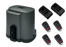 Φόρτωση εικόνας στο εργαλείο προβολής Συλλογής, Σετ μοτέρ συρόμενης πόρτας RIB K500 με ενσωματωμένο πινακοδέκτη, 4 τηλεχειριστήρια και φωτοκύτταρα ενσύρματα