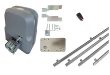 Φόρτωση εικόνας στο εργαλείο προβολής Συλλογής, Σετ μοτέρ συρόμενης πόρτας SLG600 με 1 τηλεχειριστήριο και 4m μεταλλική κρεμαγιέρα