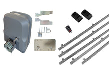 Φόρτωση εικόνας στο εργαλείο προβολής Συλλογής, Σετ μοτέρ συρόμενης πόρτας SLG600 με 1 τηλεχειριστήριο, 5m μεταλλική κρεμαγιέρα και φωτοκύτταρα ενσύρματα