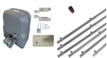 Φόρτωση εικόνας στο εργαλείο προβολής Συλλογής, Σετ μοτέρ συρόμενης πόρτας SLG600 με 1 τηλεχειριστήριο και 6m μεταλλική κρεμαγιέρα