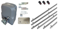 Φόρτωση εικόνας στο εργαλείο προβολής Συλλογής, Σετ μοτέρ συρόμενης πόρτας SLG600 με 3 τηλεχειριστήρια και 6m μεταλλική κρεμαγιέρα