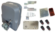 Φόρτωση εικόνας στο εργαλείο προβολής Συλλογής, Σετ μοτέρ συρόμενης πόρτας SLG600 με 4 τηλεχειριστήρια και φωτοκύτταρα ασύρματα