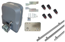 Φόρτωση εικόνας στο εργαλείο προβολής Συλλογής, Σετ μοτέρ συρόμενης πόρτας SLG600 με 5 τηλεχειριστήρια και 3m μεταλλική κρεμαγιέρα