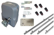 Φόρτωση εικόνας στο εργαλείο προβολής Συλλογής, Σετ μοτέρ συρόμενης πόρτας SLG600 με 5 τηλεχειριστήρια και 4m μεταλλική κρεμαγιέρα