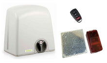 Φόρτωση εικόνας στο εργαλείο προβολής Συλλογής, Σετ μηχανισμού συρόμενης πόρτας PROTECO Strike-5 με πινακοδέκτη, 1 τηλεχειριστήριο και φωτοκύτταρα ασύρματα