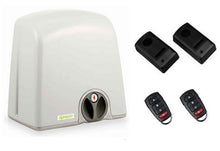 Φόρτωση εικόνας στο εργαλείο προβολής Συλλογής, Σετ μηχανισμού συρόμενης πόρτας PROTECO Strike-5 με πινακοδέκτη, 2 τηλεχειριστήρια και φωτοκύτταρα ενσύρματα