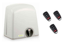 Φόρτωση εικόνας στο εργαλείο προβολής Συλλογής, Σετ μηχανισμού συρόμενης πόρτας PROTECO Strike-5 με πινακοδέκτη και 3 τηλεχειριστήρια