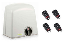 Φόρτωση εικόνας στο εργαλείο προβολής Συλλογής, Σετ μηχανισμού συρόμενης πόρτας PROTECO Strike-5 με πινακοδέκτη και 4 τηλεχειριστήρια